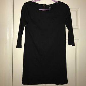 H&M black mini dress